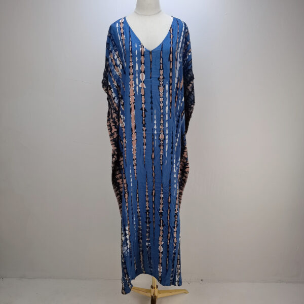 Print Bathing suit cover up  Summer Dress  Robe Tunics - Image 9