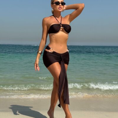 Three-Piece Bikini Set | Women's Swimwear