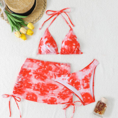 Three-Piece Bikini Set | Women's Swimwear