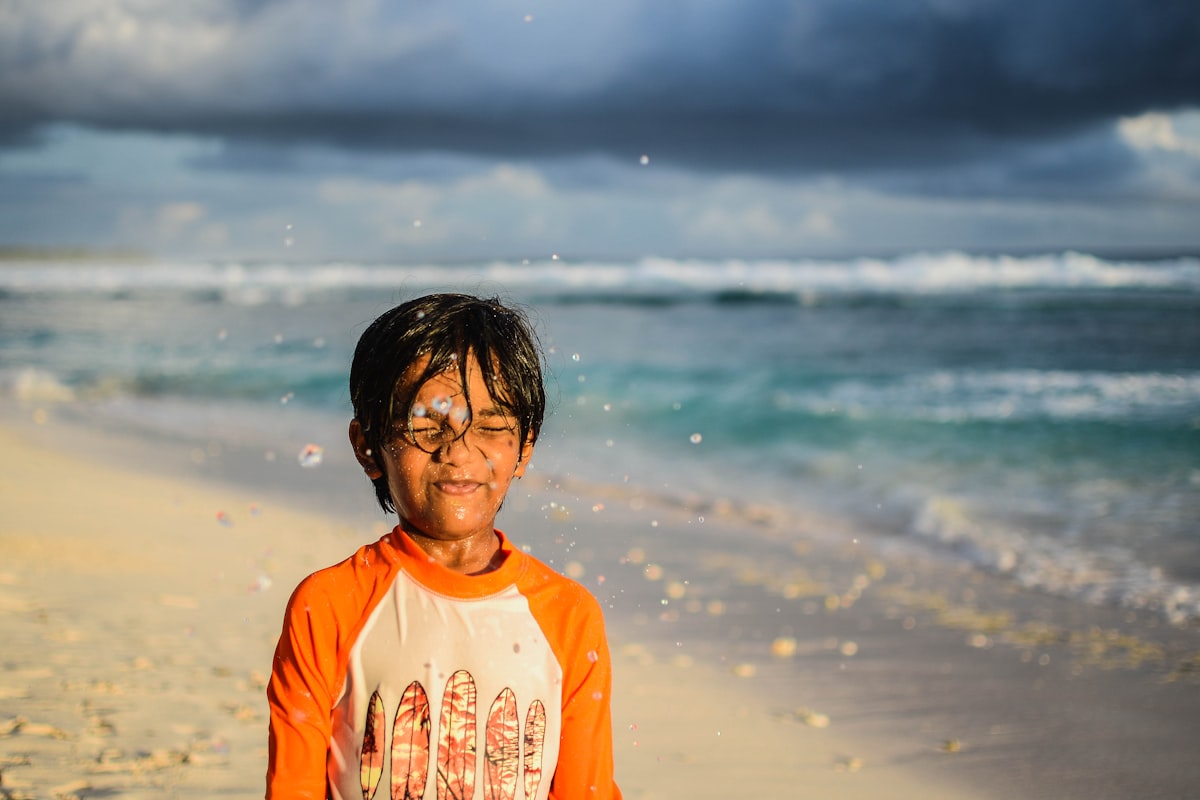 summer beach resort setting ideal for swimsuit shopping guide