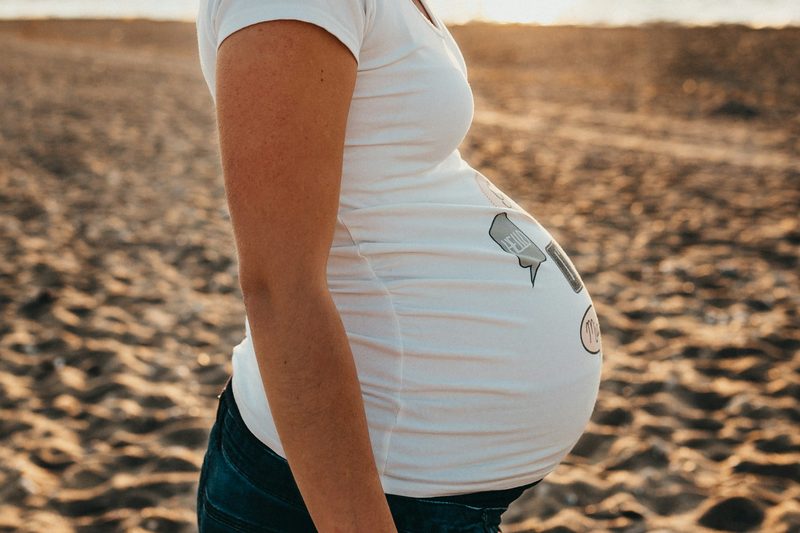 Best maternity swimwear styles for a growing bump on the beach