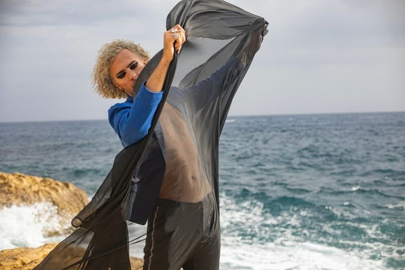 wrap-front swim dress style for beach