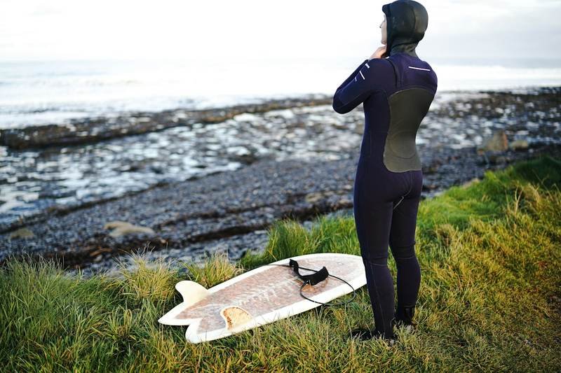 properly fitted wetsuit over scuba diving swimwear